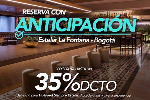 Book in advance ESTELAR La Fontana Colombia - Bogotá Book in advance ESTELAR La Fontana Colombia - Bogotá