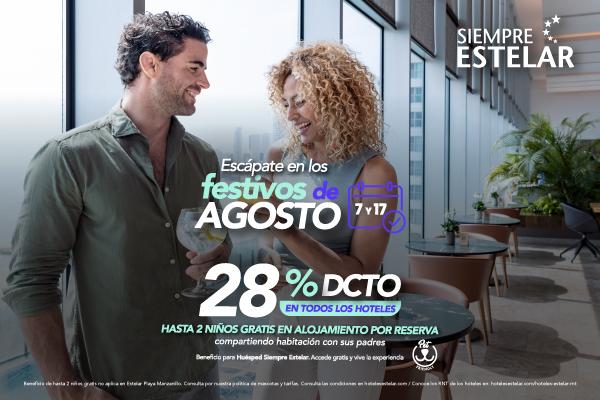 Escápate en los festivos de agosto ESTELAR La Fontana Colombia - Bogotá Escápate en los festivos de agosto ESTELAR La Fontana Colombia - Bogotá